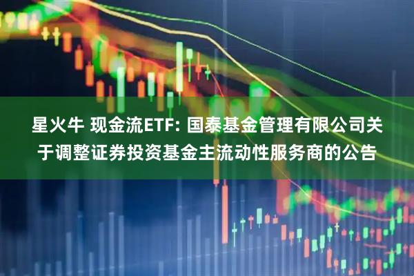 星火牛 现金流ETF: 国泰基金管理有限公司关于调整证券投资基金主流动性服务商的公告