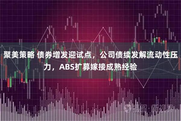 聚美策略 债券增发迎试点，公司债续发解流动性压力，ABS扩募嫁接成熟经验